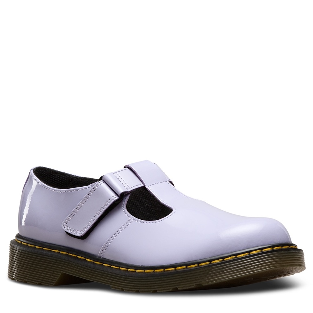 Dr Martens Youth Ailis Patent Lamper Purple EU 36